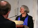 Heide Jbach von der JBACH-DENK-MAL-Stiftung