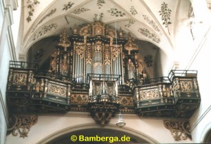 Orgelprospekt der Michelskirche