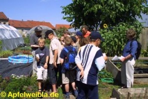 Gedr�nge in der G�rtnerei