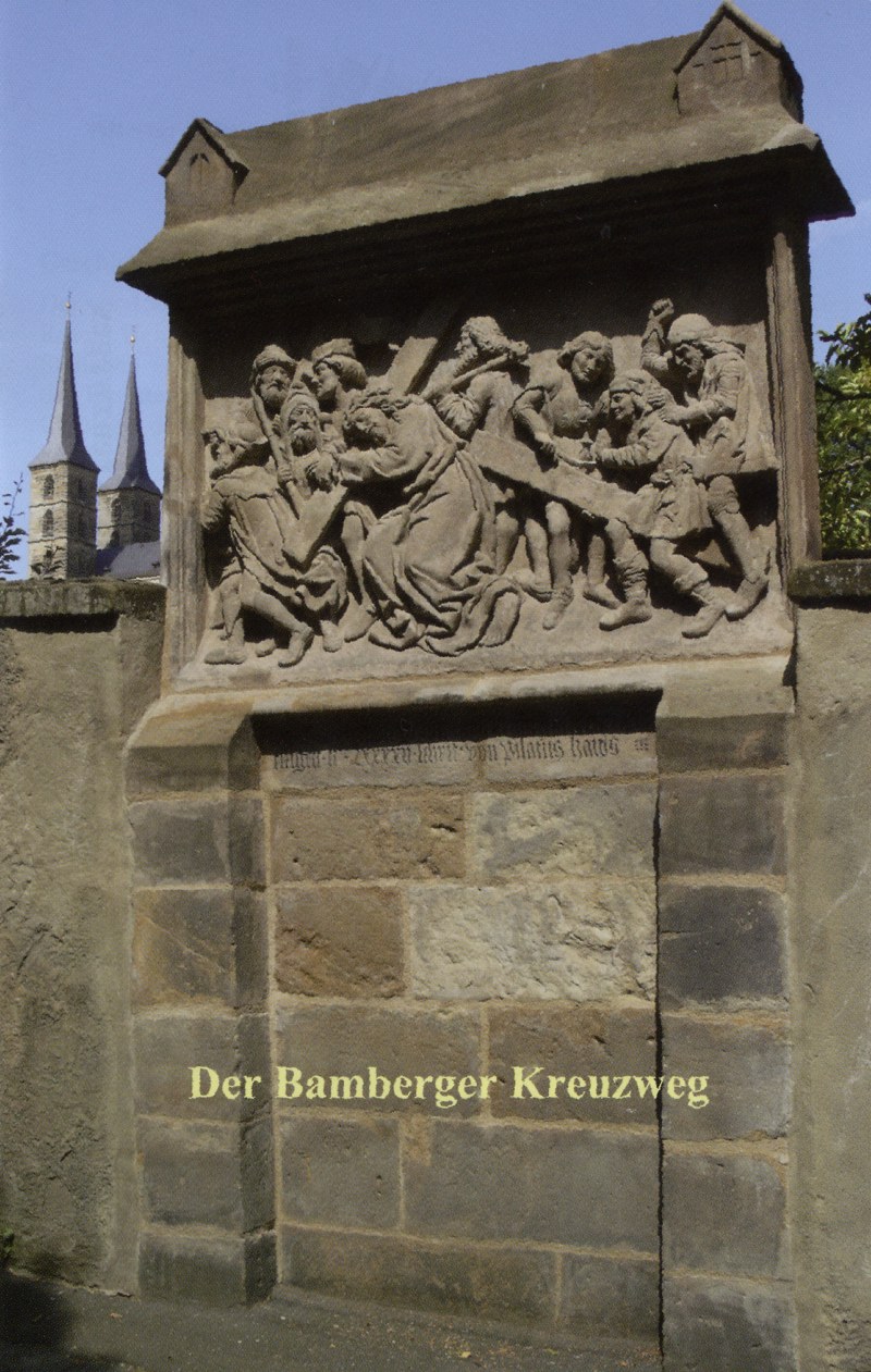 Der Bamberger Kreuzweg: Titelseite des Fhrers von Annette Glck-Schmidt und Johannes Otto Frst