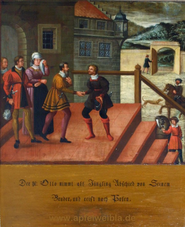 Bamberg, Michelsberg: Ottolegende, Tafel 1