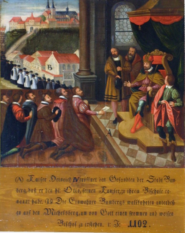 Bamberg, Michelsberg: Ottolegende, Tafel 3
