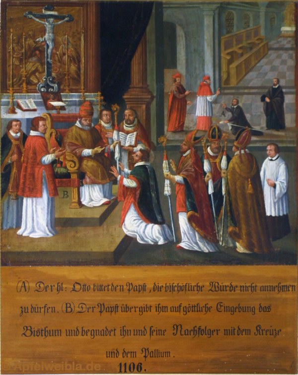 Bamberg, Michelsberg: Ottolegende, Tafel 4