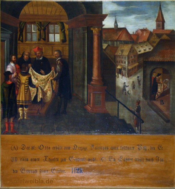 Bamberg, Michelsberg: Ottolegende, Tafel 7