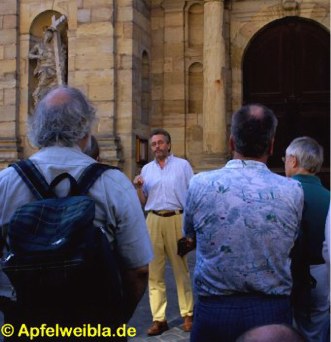 Prof. Hubel vor St. Martin
