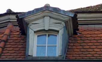 Bamberg, Pfahlpl�tzchen 6: Dachgaube